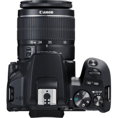 Canon EOS 250D 24.1MP Black Digital Camera - Capture Stunning Moments with Superior Quality!